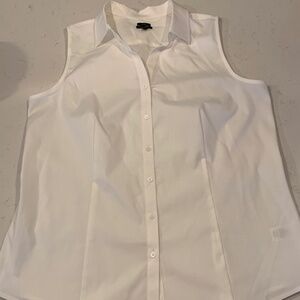 Talbots Sleeveless Button Down Women’s Top - Size 14